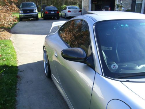 2003 Porsche 911 C4S HRE Wheels FabSpeed Exhaust Brilliant Silver, US $40,000.00, image 6