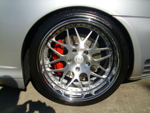 2003 Porsche 911 C4S HRE Wheels FabSpeed Exhaust Brilliant Silver, US $40,000.00, image 15