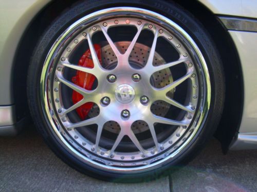 2003 Porsche 911 C4S HRE Wheels FabSpeed Exhaust Brilliant Silver, US $40,000.00, image 16