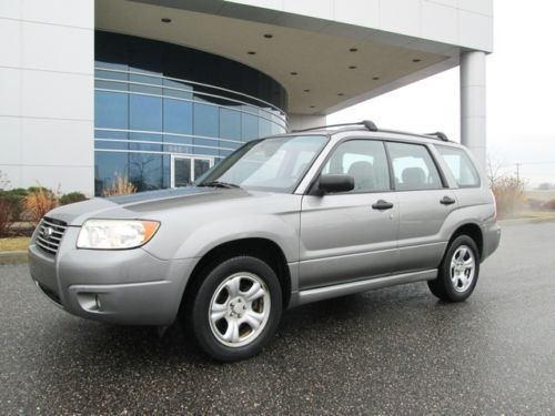 2007 subaru forester 2.5 x awd wagon 1 owner super clean