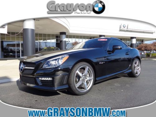 Slk55 amg convertible 5.5l power steering power door locks power windows clock