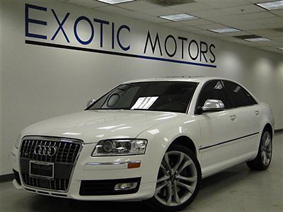 2009 audi s8 v10 quattro!! nav rear-cam pdc tech-pkg bang&amp;olufsen 450hp 20&#034;whls