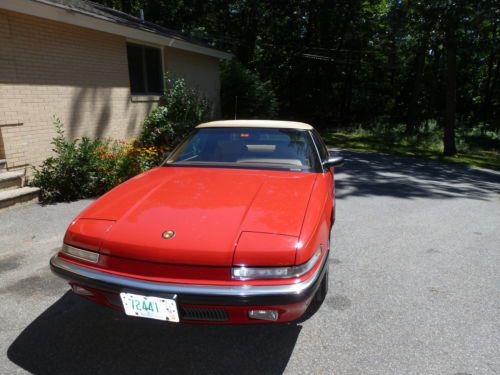 1991 buick reatta convertible