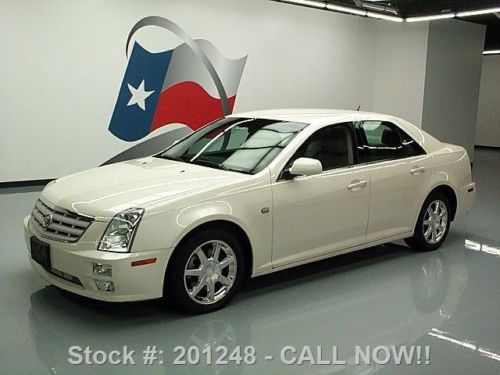 2005 cadillac sts v6 htd leather bose park assist 63k texas direct auto