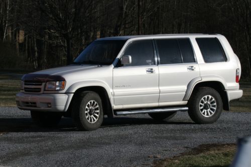 2001 anniversary edition isuzu trooper