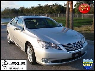 Lexus certified 2010 es 350 navigation climate seats park assist/more +1.9% apr