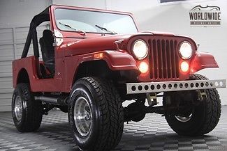 1980 jeep cj7 frame off restoration. v8. ps.
manual trans 4x4