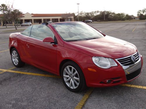 2007 volkswagen eos 3.2 convertible 1 owner florida car no accident good shape