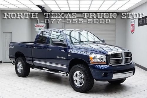 2006 dodge ram 2500 diesel 4x4 laramie heated leather infinity quad cab