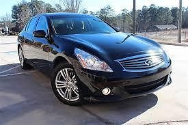 2011 infiniti g25x bose back-up awd 1-owner off lease 100%hwy miles