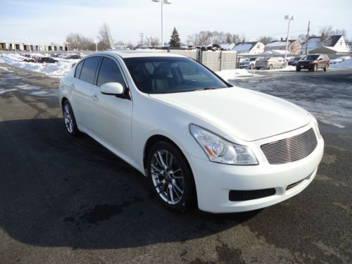 2007 infiniti g35 s sedan, 6 spd man!low miles!nav,bluet,rear cam,hid,no reserve