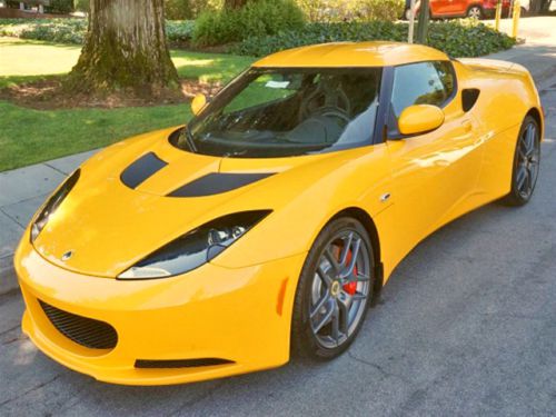 2013 lotus evora,solar yellow/black,tech,prem,msrp:$79k