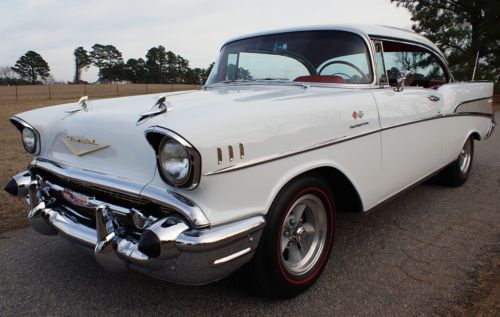 1957 chevrolet belair hardtop sport coupe * corvette lt1 fi * 6-speed * ac *