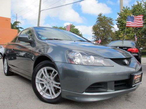 06 acura rsx certified coupe auto leather clean 1-owner carfax