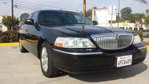 2007 lincoln town car executive - l cng - cng- natural gas mint cond automatic