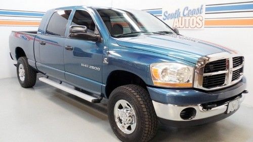 5.9l dodge ram diesel 2500 slt, 4x4, quad cab, mega cab, warranty!! we finance!!