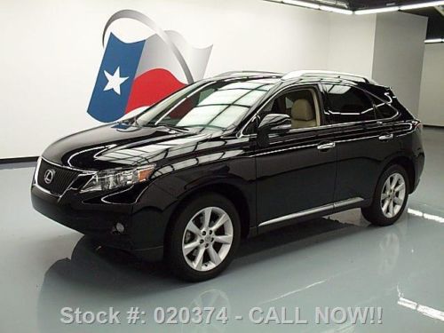 2010 lexus rx350 climate seats sunroof rear cam 62k mi texas direct auto