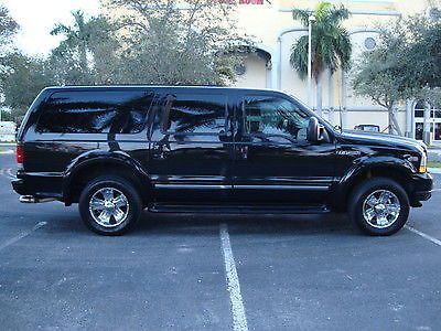 Becker design 2003 ford excursion limited black executive suv 6.8 v-10