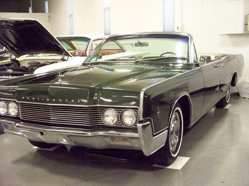 1966 lincoln continental convertable