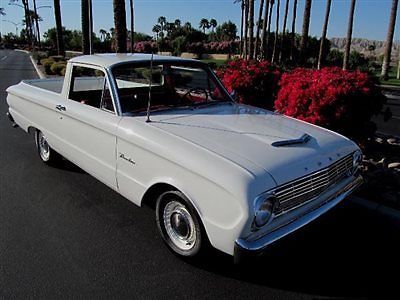 1963 ford ranchero - california blue plates - nicely restored selling no reserve