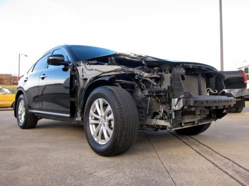 2011 infiniti fx35, wrecked and rebuildable, navigation, leather, moonroof, more