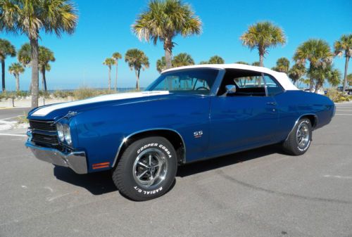 1970 chevrolet   convertible 2-door 7.4l