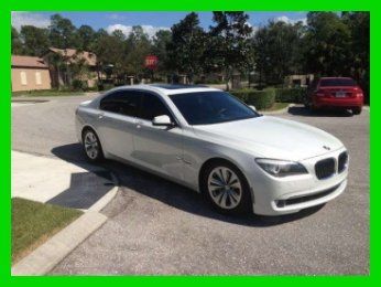 2011 bmw 740li turbo 3l i6 24v sedan premium navigation leather bluetooth