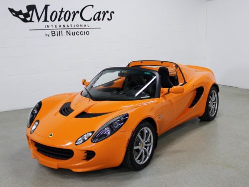 2007 lotus elise - chrome orange / black - 1597 miles! touring! hard top! clean!