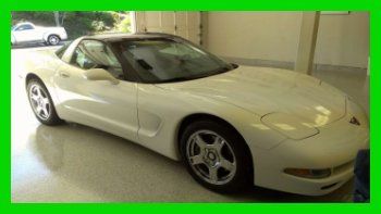 1998 chevrolet corvette coupe 5.7l v8 leather lo-jack cd alarm keyless access