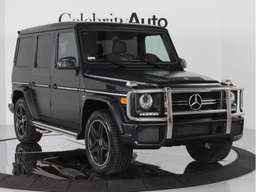 2014 mercedes benz g63 amg mango matte blk designo exclusive leather pkg