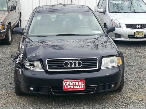 2004 audi a6 quattro base sedan 4-door 4.2l runs &amp; drives clear title