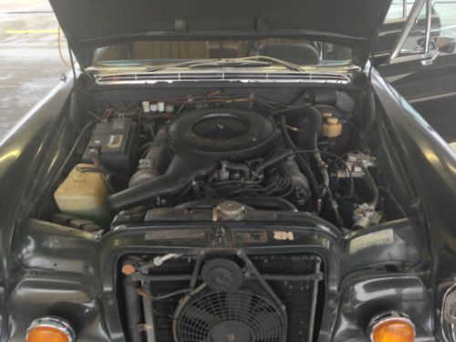 1973 Mercedes 300SEL 4.5 No Reserve Auction Sedan Dark Green Old Money Survivor, image 5
