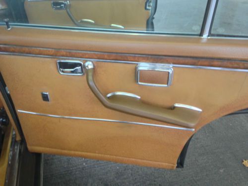 1973 Mercedes 300SEL 4.5 No Reserve Auction Sedan Dark Green Old Money Survivor, image 9