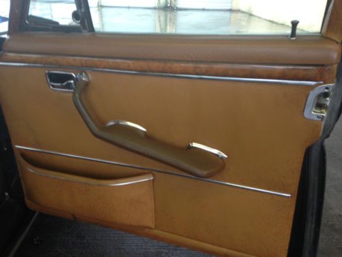1973 Mercedes 300SEL 4.5 No Reserve Auction Sedan Dark Green Old Money Survivor, image 10