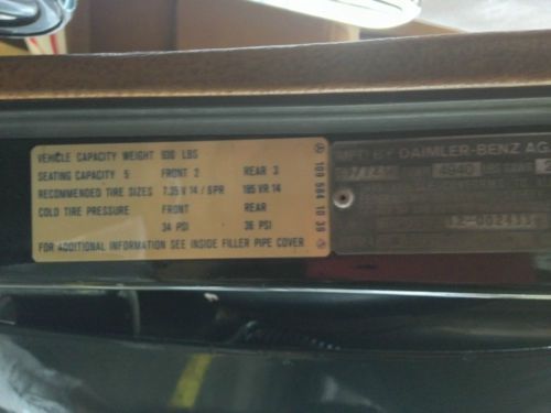 1973 Mercedes 300SEL 4.5 No Reserve Auction Sedan Dark Green Old Money Survivor, image 14