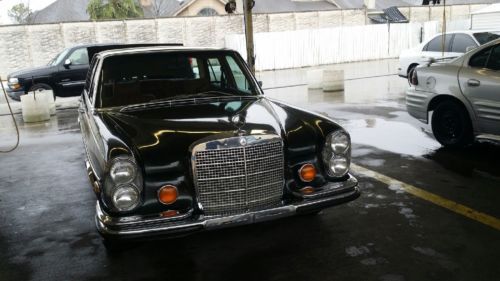 1973 Mercedes 300SEL 4.5 No Reserve Auction Sedan Dark Green Old Money Survivor, image 17