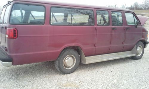 1997 dodge ram 3500 15 passenger van