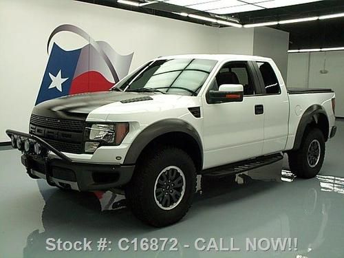 2010 ford f-150 svt raptor supercab 4x4 sunroof nav 28k texas direct auto