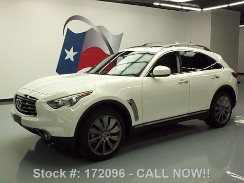 2013 infiniti fx37 limited ed awd prem sunroof nav 12k texas direct auto