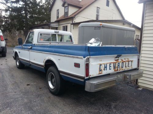 Original 1972 Cheyenne Super Pickup 402 Big Block Air Tilt Wheel, image 4