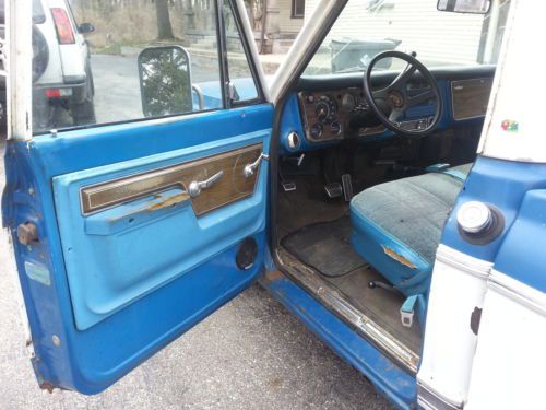 Original 1972 Cheyenne Super Pickup 402 Big Block Air Tilt Wheel, image 6