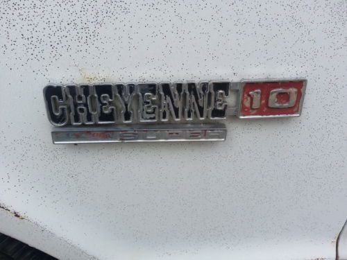 Original 1972 Cheyenne Super Pickup 402 Big Block Air Tilt Wheel, image 12