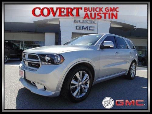 11 dodge durango r/t suv leather hemi v8 one owner