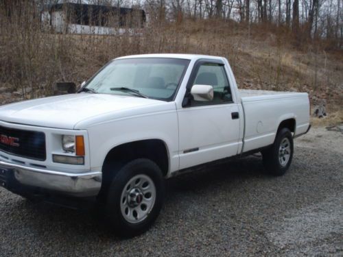 1998 gmc sierra k-1500 4x4 4wd 4 wheel drive