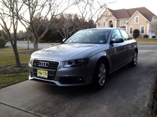 2011 audi a4 2.0 quattro premium sedan immaculate! 1 owner garage kept qrtz grey