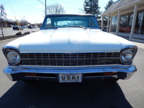 1967 Chevrolet Nova 406 aluminum heads disc brakes 700R4 9" Ford Frame Off Resto, image 3