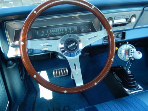1967 Chevrolet Nova 406 aluminum heads disc brakes 700R4 9" Ford Frame Off Resto, image 9