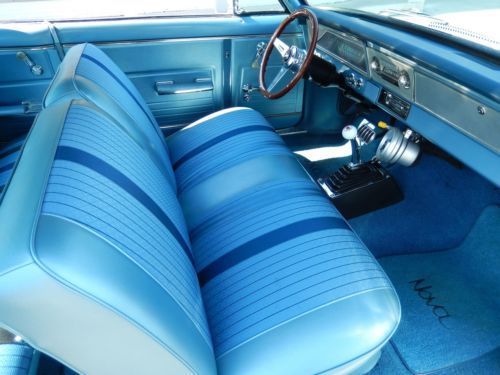 1967 Chevrolet Nova 406 aluminum heads disc brakes 700R4 9" Ford Frame Off Resto, image 14