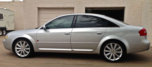 2001 audi a6 quattro rare 4.2l v8 sport package 28k actual miles wide body