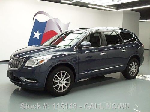 2014 buick enclave leather heated seats rear cam 19k mi texas direct auto